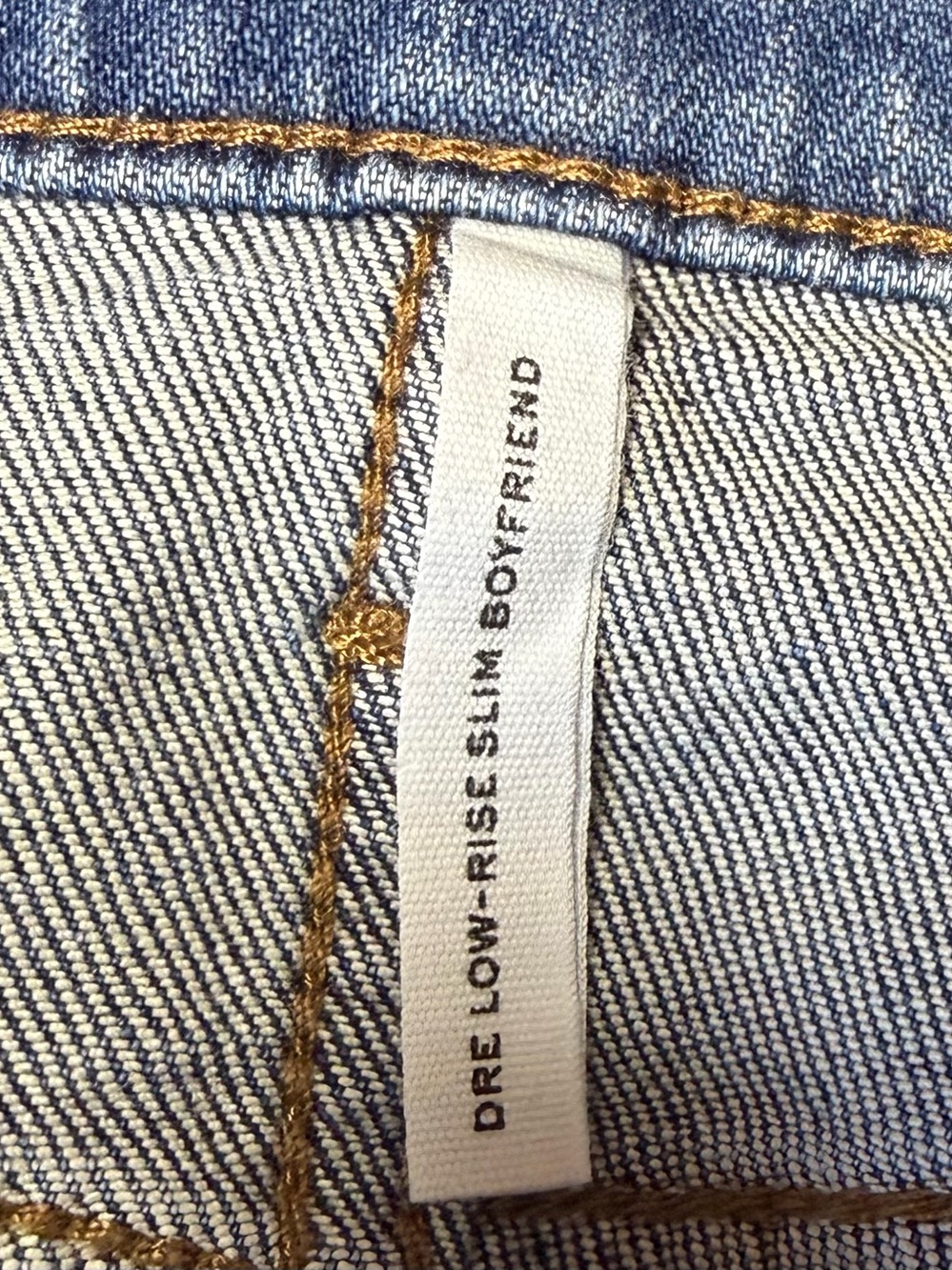 NEW Rag & Bone Dre Low Rise Slim Boyfriend Sz 30 Vintage Stretch Jeans Julienne - Picture 4 of 15